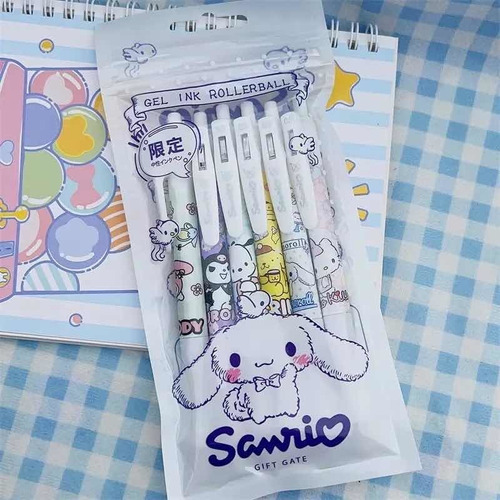 Set 6 Lápices Hello Kitty Y Sus Amigos Varios Diseños