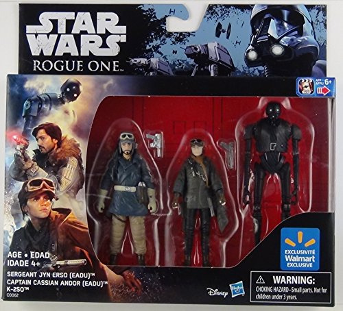 Set De Figuras De Acción Star Wars Rogue One Sergeant Jyn Er