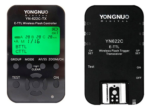 Combo Radio Transmisor Yongnuo  Yn622 Tx + Yn622 Ttl Canon