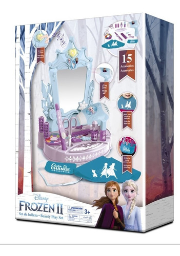 Tocador De Frozen Ii Disney Con Luz Y Sonidos