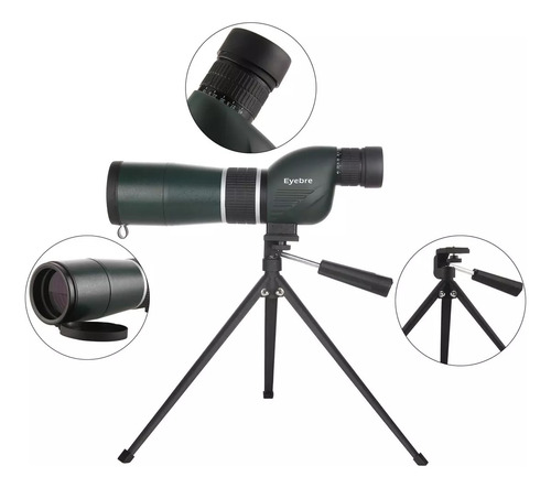 Telescopio Monocular Terrestre De Largo Alcance Con Trípode