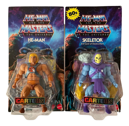 He Man Y Skeletor Motu Origins 80s Cartoon Collection Heman