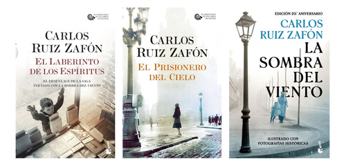 Pack Carlos Ruiz Zafon - Booket