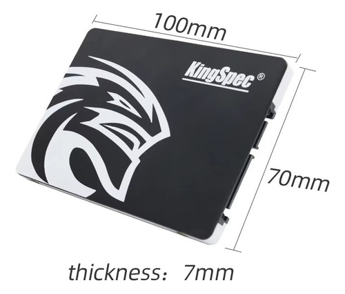 Disco Duro Interno Kingspec Sata Ssd De 2,5 Pulgadas Para Po