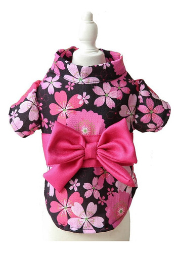 Marupet Brocado Kimono Japones Para Nina Mascota Floral  Dis