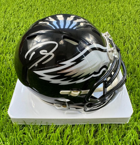 Autografiado Por Darius Slay Mini Casco Con Coa Beckett