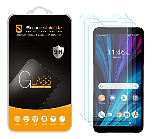 Pack Protector Alcatel Tcl A3x Supershieldz X3 -transparente