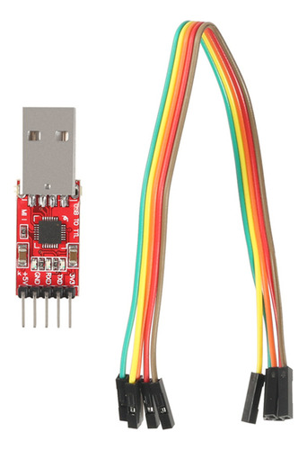 Línea De Cable De Descarga Usb A Ttl Serial Uart Stc Del Mód