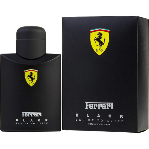 Ferrari Black 100% Original 125 Ml - Envíos Inmediatos