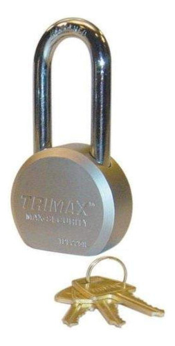Trimax Tpl2251l Magnum Candado De Acero Cromado Endurecido