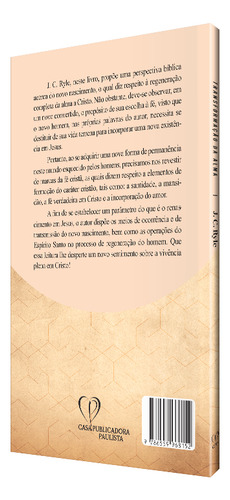 Transformação Da Alma | J.c Ryle, De J.c Ryle. Editora Cpp, Capa Dura Em Português