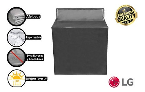 Cubierta De Lavadora Semiautomatica LG 18 Kg Doble Tina