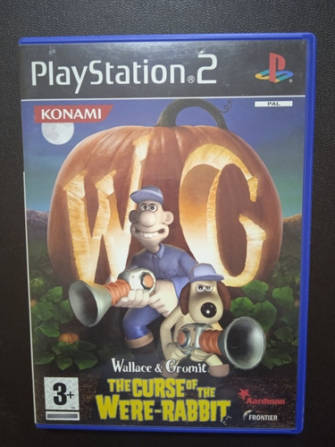 Wallace & Gromit The Curseofthewererabbit - Play Station 2 