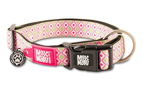 Collar Para Perros Talla S Ajustable Diseño Trop Max & Molly