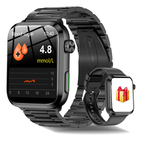 Reloj Inteligente Hombre Y Mujer Glucemia Smartwatch 2024