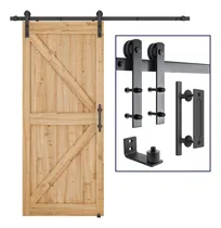 Comprar Kit De Herrajes Puerta De Granero Corrediza Resistente ...
