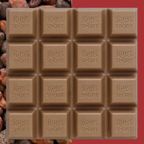 Chocolate Rittersport C/almendra, Miel Y Sal, Pack Con 3 Pz