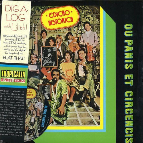 Lp - Tropicalia - Ou Panis Et Circencis + Cd - Importado