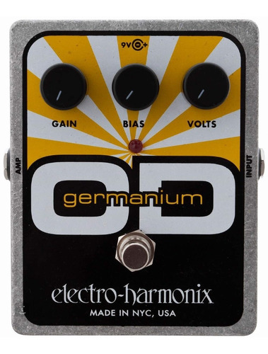 Pedal Efecto Electrica Electro Harmonix Germanium Overdrive