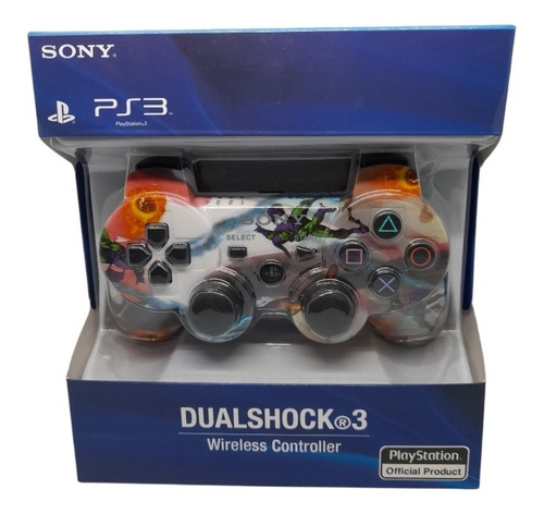 Imagen 1 de 2 de Control Play 3 Ps3 Inalámbrico Dualshock 3 Estampado Sony