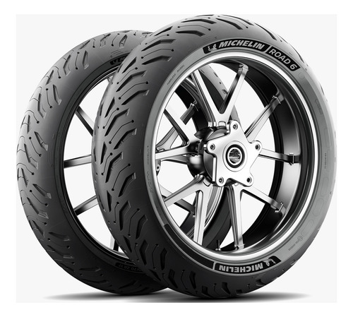Par Pneu Lançamento 110/70-17 + 150/60-17 Road 6 Michelin