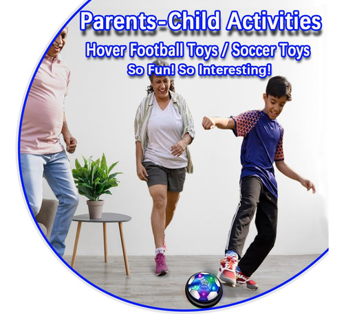 Balón De Fútbol Hover Vnvdflm Para Niños Y Niñas Con Luces L