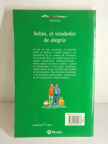 Selim El Vendedor De Alegria Jaqueline Cervon Libro