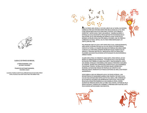 Luzia E Os Povos Do Brasil, De Piero Bagnariol., Vol. 1. Editorial Peiropolis, Capa Mole Em Português