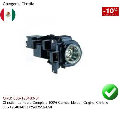 Lampara Compatible Proyector Christie 003-120483-01 Lw650