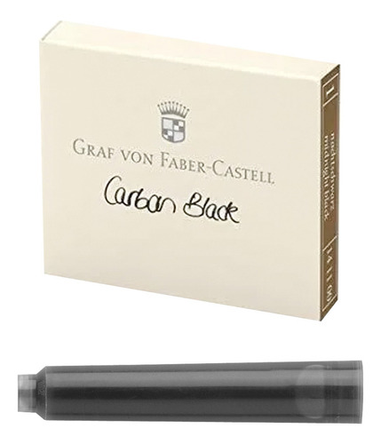 Graf Von Faber Castell 6 Cartuchos Para Pluma Fuente