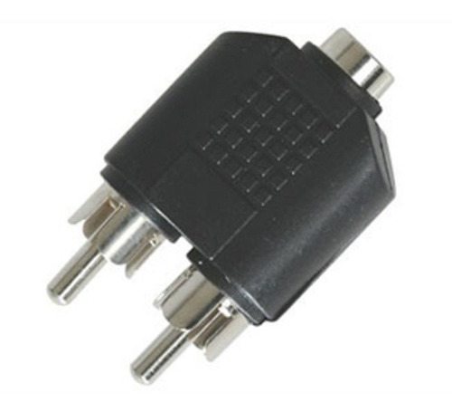 Adaptador Jack 3,5 Stereo A 2 Machos Rca