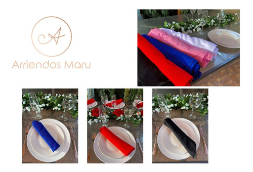 Imagen 8 de 10 de Arriendo Fundas, Manteles, Mesas, Sillas, Vajillas, Copas