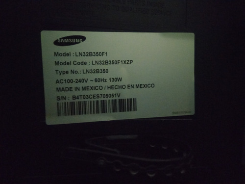 Imagen 4 de 4 de Tv Samsung 32 Pulgadas