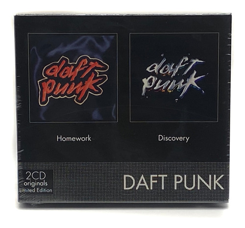 Set 2 Cd´s  Daft Punk - Homework & Discovery / Nuevo Sellado