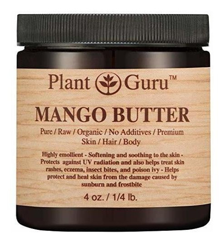 Mango Mantequilla Corporal 100% Fresca Pura Natural, Prensad