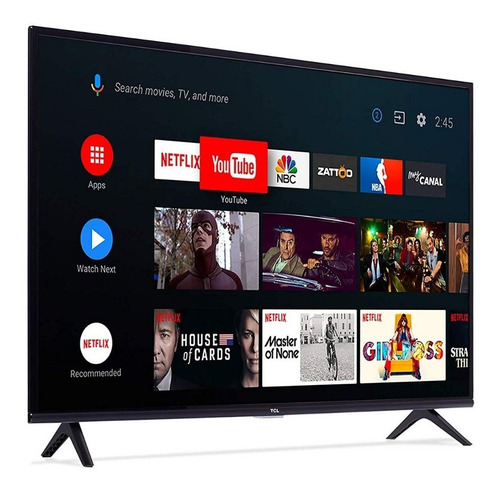 Imagen 2 de 5 de Tv Tcl 40 Pulgadas Full Hd Smart Tv Led Android 40a323