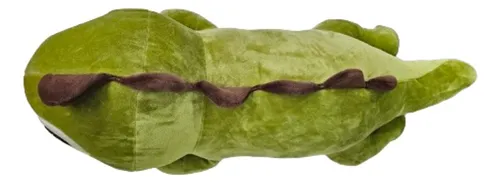 Peluche Almohada Iguana Kawaii Dino Acostada Cute Premiun