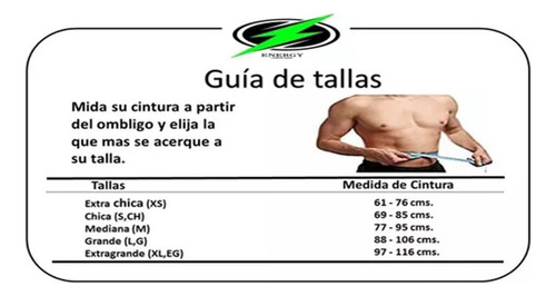 Faja Cinturon Deportiva Unisex Para Gym Soporte Lumbar