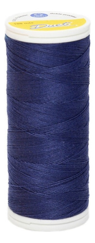 Caja 12 Pzas Coats Hilo Alta Costura Poliéster T6993 Duet Color T6993-4290 Azul Oxford