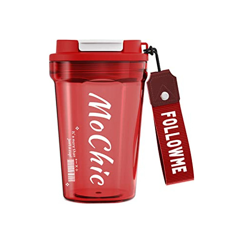 Mochic Mug De Café De Viaje,plastic Tritan Reusable 2539j