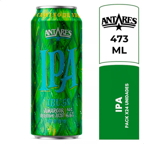 Cerveza Antares Ipa Pack X24 Latas - Tienda Oficial