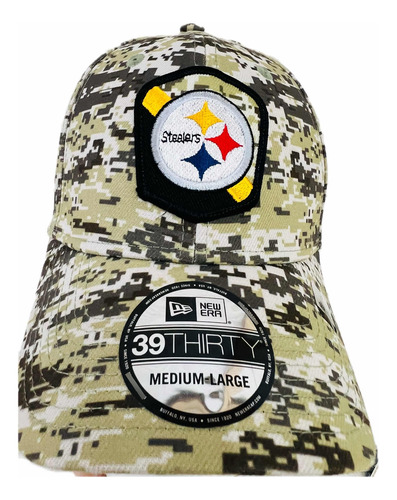 Gorra New Era Nfl Pittsburgh Steelers Salute To Serv 2023 Ml