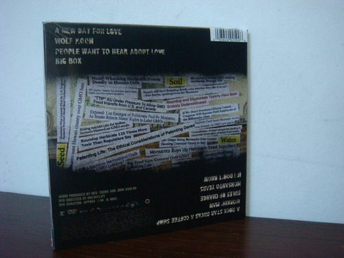 Neil Young - The Monsanto Years * Cd + Dvd * Nuevo Y Cerrado