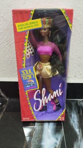 Muñeca Barbie Shani Soul Train (Usado)
