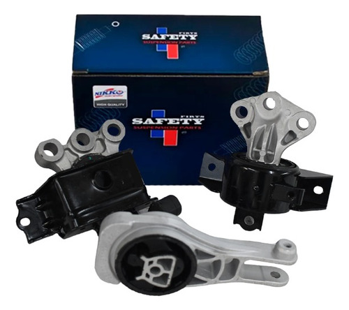 Kit 3 Soportes Motor Sonic Estandar 1.6 1.8 2011-2017 Sft