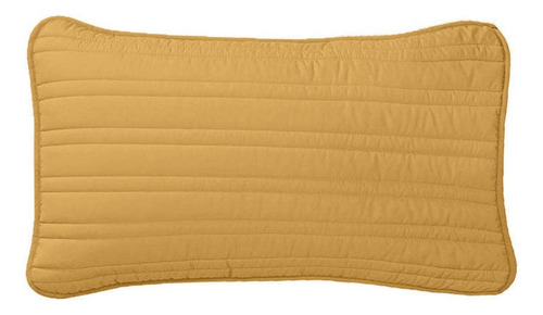 Funda Almohada Basic Mostaza Std Estandar Vianney Nombre Del Diseño Basic