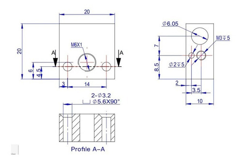 Imagen 3 de 3 de Aislante Silicona Hotend Creality Ender Cr10 Mk7 Mk8