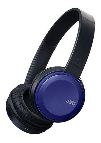 Auricular Inalambrico Bluetooth Jvc Ha-s190bt Bateria 17 Hs Color Azul Color de la luz Azul