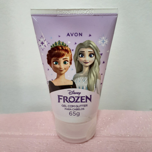 Gel Com Glitter Para Os Cabelos Frozen Avon Frutacor