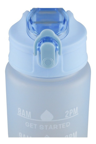 Imagen 9 de 10 de Botella De Agua Motivacional 800ml Termo Cilindro Vaso